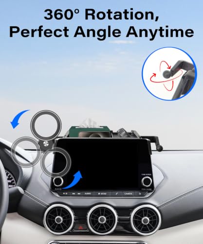 Car Phone Holder for Nissan Rogue 2021 (for Rogue 2021-2026/Sentra/Altima 20-25(8" Screen))