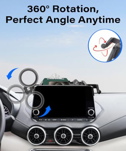 Car Phone Holder for Nissan Rogue 2021 (for Rogue 2021-2026/Sentra/Altima 20-25(8" Screen))