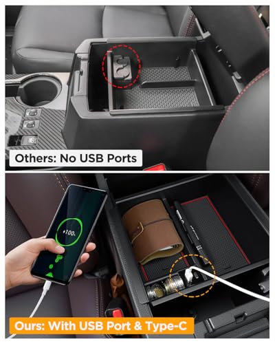 Center Console Organizer Tray for Toyota 4Runner 2010