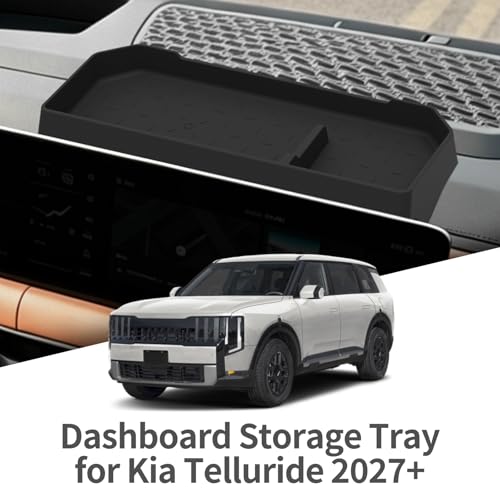 Dashboard Storage Box for Kia Telluride 2027 Accessories (Dashboard Storage Tray)