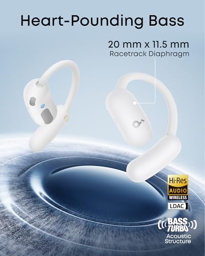 AeroFit 2 by Anker Open Ear Earbuds (White / Standard / Standard)