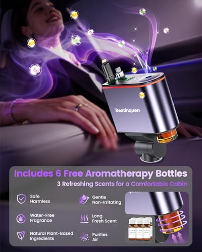 5 in 1 Retractable Car Charger USB C