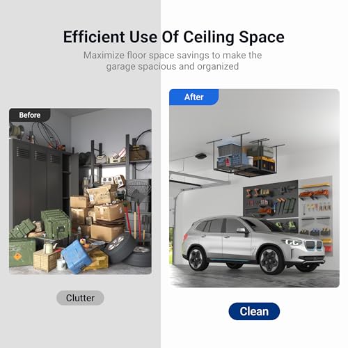 2x3ft Overhead Garage Storage Rack (2x3 ft)