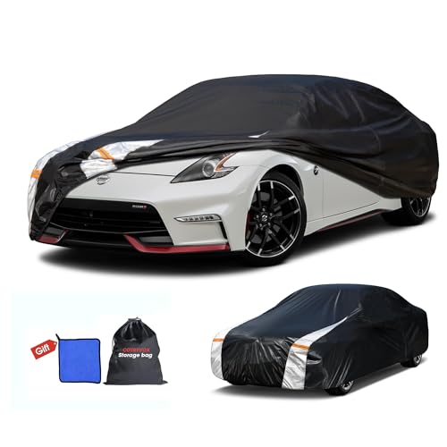 Nissan 350Z Car Cover 100% Waterproof All Weather (Custom fit Nissan 350Z/370Z / Sedan car cover)