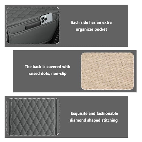 Upgraded Car Center Console Cover (Gray)