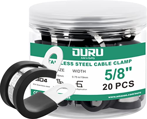 5 8 Inch Cable Clamps (20pcs - 5/8")