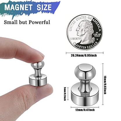 50 Pack Fridge Magnets (Silver_50p)