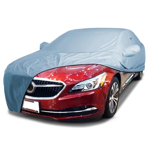 Car Cover Waterproof All Weather for 2005 (23. Lacrosse 2005-2019 / Sky Gray)