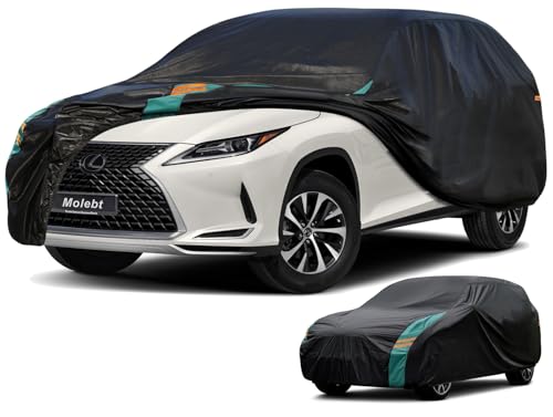 SUV Car Cover Custom Fit for Lexus RX 330 350 450 500 (One-green / 6 Custom Fit Lexus RX)