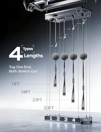 Multi Charging Cable (Black / 3.7FT+3.7FT)
