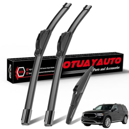 Windshield Wiper Blades Replacement for Dodge Durango 2011 (22"+21"+12")