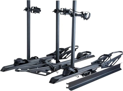 250LBS. Capacity Foldable Aluminum 3 (250 lbs 3-Bike Rack with Ramp)