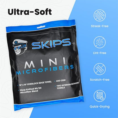 Mini Microfiber Towels (Interior Towels)