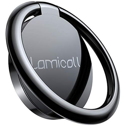 Cell Phone Ring Holder Stand (Black-01)
