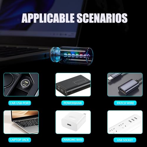 13 in 1 Car USB Night Light (1Pcs)