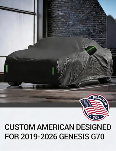 Custom Fit Car Cover for 2019 (Genesis G70)