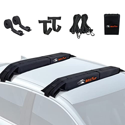Kayak Car Roof Rack Pad for Kayak Surfboard SUP Canoe Soft Roof Rack Pads (32 Inch)