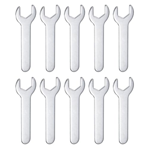 10pcs Small Wrench 13x70x2mm Metric U (13x70x2mm)