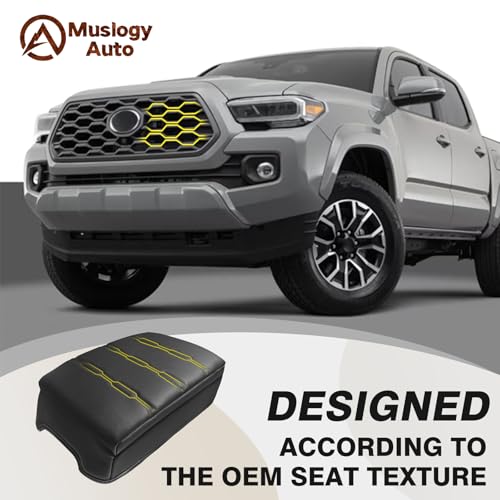 Armrest Cover for Toyota Tacoma 2016 (9) 16-23 |Tacoma| +Thick)