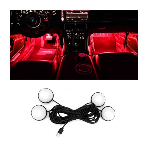 Car Interior LED Lights (Red)