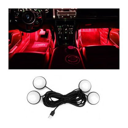 Car Interior LED Lights (Red)