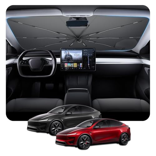 for Car Windshield Sunshade Umbrella 2026 Tesla Model 3 (for Tesla Model 3/Model Y)