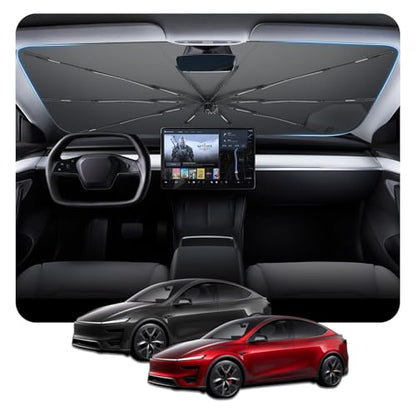 for Car Windshield Sunshade Umbrella 2026 Tesla Model 3 (for Tesla Model 3/Model Y)