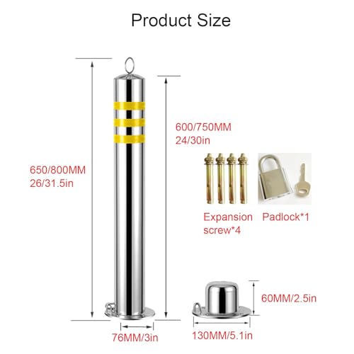 Safety Bollard (750mm/30in)