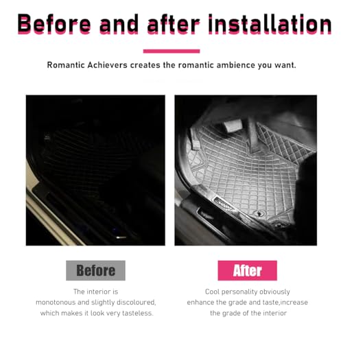 Car LED Strip Light (White / 24 LED, USB Port)