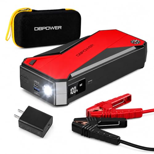 Peak 3000A 18000mAh Portable Car Jump Starter (Black/Red)