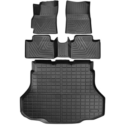 Floor Mats & Cargo Liner Set Fit for 2021 (2021-2025 Hyundai Elantra & Elantra N)