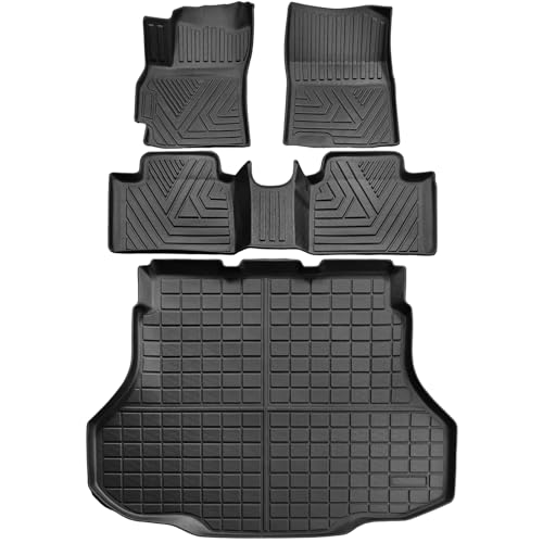Floor Mats & Cargo Liner Set Fit for 2021 (2021-2025 Hyundai Elantra & Elantra N)