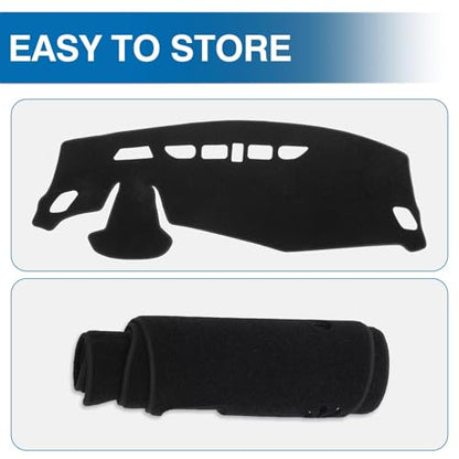 Black Dash Cover for Chevrolet (Trax 22-26(Black))