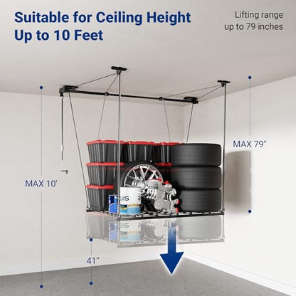 Overhead Garage Storage Rack