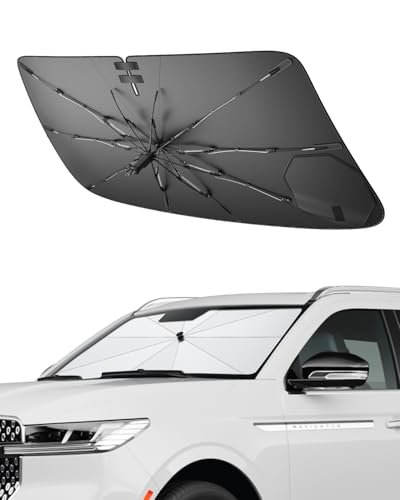 for 2026 2027 Lincoln Navigator Car Windshield Sun Shade Umbrella for 2025 (2025-2027 Navigator)