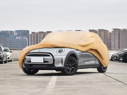 Car Cover Custom Fit for 2014 (Custom Fit Mini Cooper 2 Door / brown)