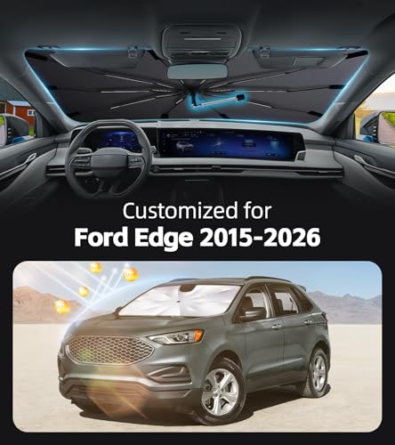 Windshield Sun Shade for Ford Edge 2015 (Fit for Ford Edge 2015-2026)