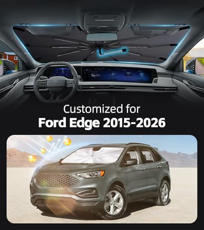 Windshield Sun Shade for Ford Edge 2015 (Fit for Ford Edge 2015-2026)