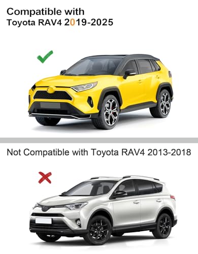 Tape on Window Visors Rain Guards for Toyota RAV4 2019 (Fit for 2019-2025 Toyota RAV4)