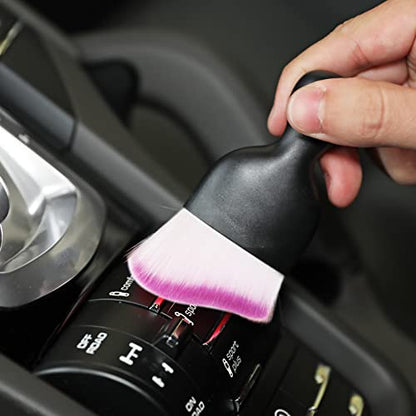 Car Interior Detailing Brush (Black&purple)