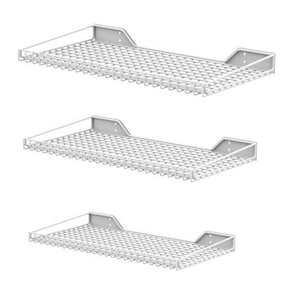 Wall Mounted Storage Shelves (White)