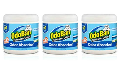 Solid Odor Absorber Eliminator for Home and Small Spaces (14 Ounce (Pack of 3))