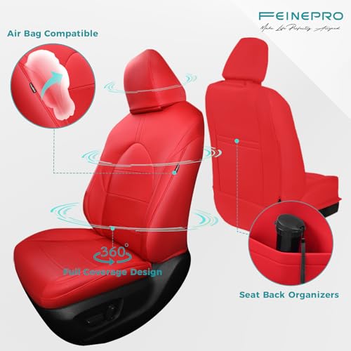 Custom Seat Covers for Toyota Camry 2018 (Red / 2018-2024 Camry LE/SE/SE Nightshade)