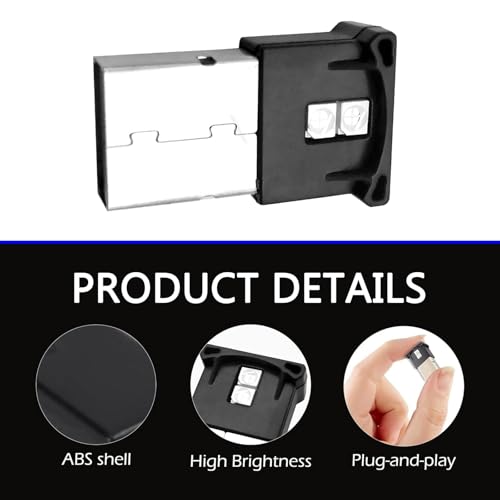 2PCS Mini USB LED Lights
