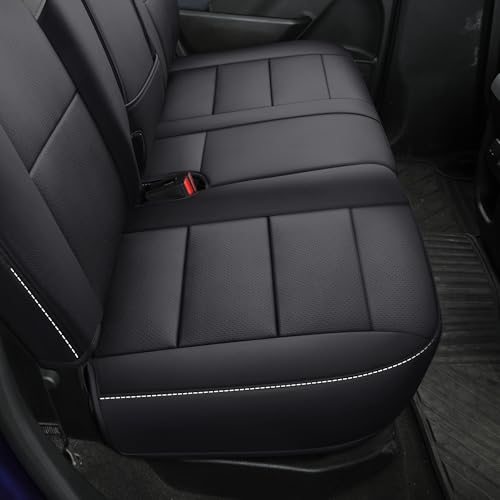 Chevy Colorado Seat Covers ((2023-2025) Full Set / Black&Gray)
