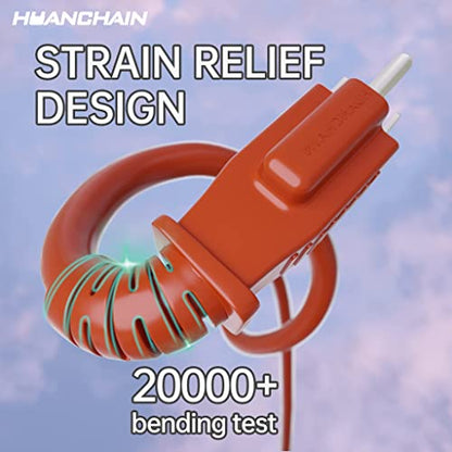 Indoor Outdoor Orange Extension Cord 75 FT Waterproof 16 (75 FT / 16/3 Extension Cord / Orange)