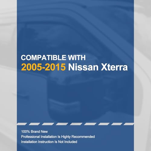 4PCS Tape On Window Visors for 2005 (05-15 Nissan Xterra)