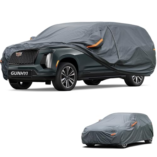 Premium Car Cover Custom Fit Cadillac Escalade ESV (05 Cadillac / 5.12 Cadillac Escalade ESV)