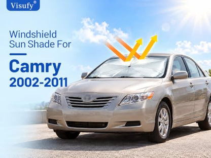 Windshield Sun Shade Umbrella for Toyota Camry 2002 (Fit for Toyota Camry 2002-2011)