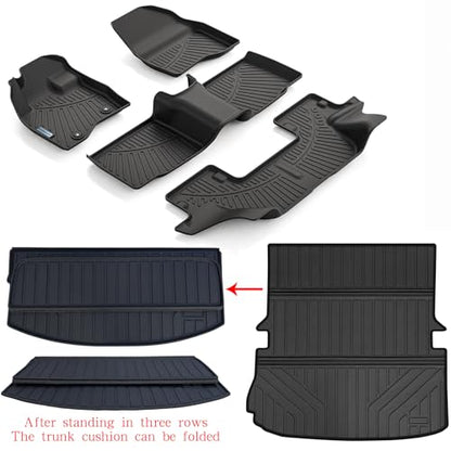 Floor Mats 2015 (2015-19| For Ford Explorer|Full Set)